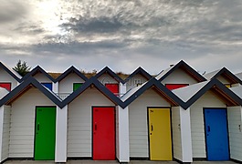 海灘小屋,海灘,小屋