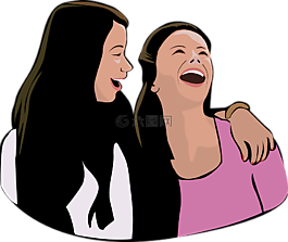 朋友,女子,frendship