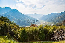 山,大自然,景觀
