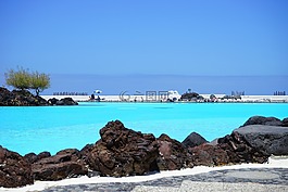 游泳池,池,游泳