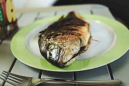 鱼,食品,吃