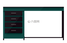 木桌,平面設計,矢量的免費