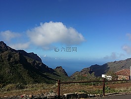 特內(nèi)里費(fèi),云,景觀