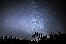 銀河,星星,空間