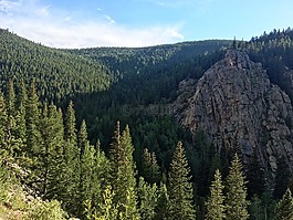 山,小山,平原