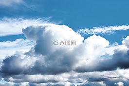 云計算,天空,陰天