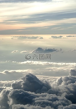 云,天空,日落