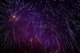 煙花爆竹,火箭,紫