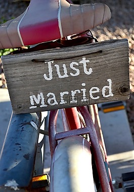 自行車,剛結(jié)婚的跡象,質(zhì)樸的自行車