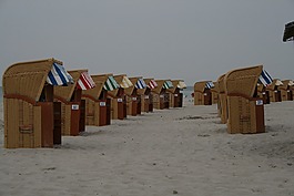 沙滩椅,海滩,沙