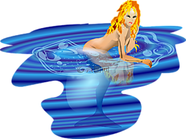 美人魚,女子,憤怒