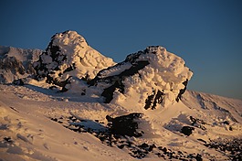 山,火山,巖