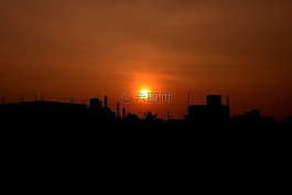 日落,日出,太陽(yáng)