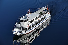 旅游船,oker,水