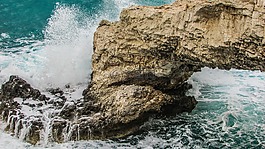 石,海,波