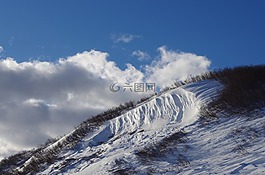 山,火山,巖