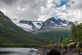 山地景觀,自然,挪威