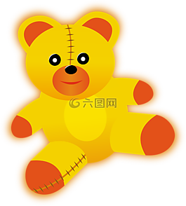 熊,兒童,泰迪