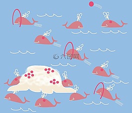 鯨魚,魚,海