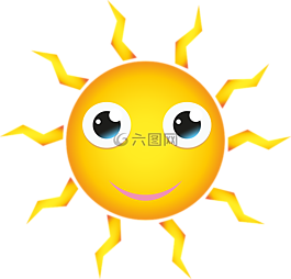 太陽,黃色,閃亮