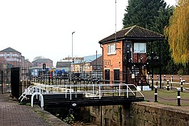 橋,運河,鎖