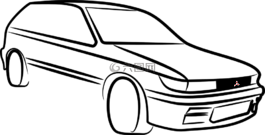 車,駒,三菱