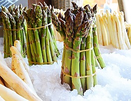 蘆筍,吃,蔬菜