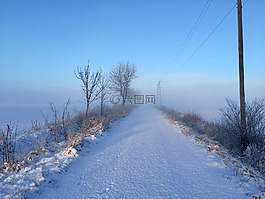 冬天,雪,冷