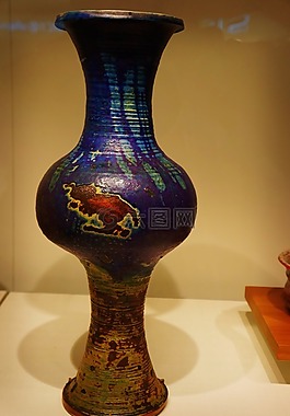陶器,花瓶,藍(lán)色