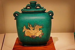 陶器,花瓶,藍(lán)色