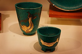 陶器,花瓶,藍(lán)色