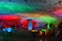 溶洞,奇觀,美景