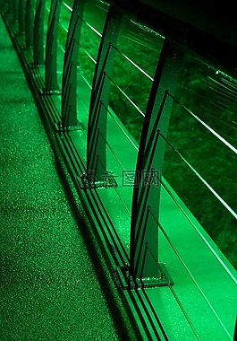 橋,黑暗,照明