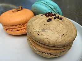 macaron,颜色,甜