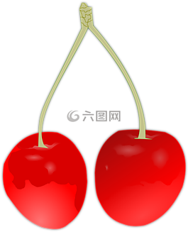 櫻桃,水果,紅色