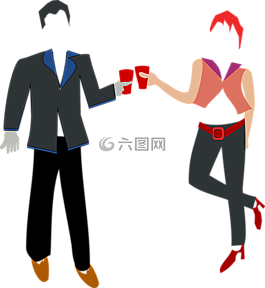 男子,女子,衣服
