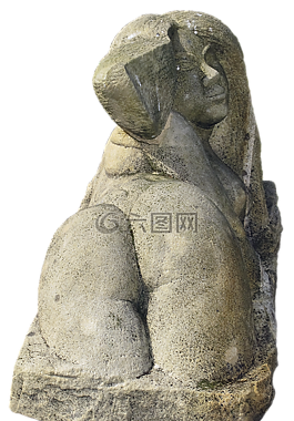 雕塑,女子,赤裸裸