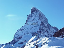 雪,山,冰
