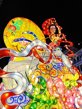 中秋節(jié),新加坡,中國小鎮(zhèn)