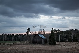 景觀,芬蘭,谷倉(cāng)