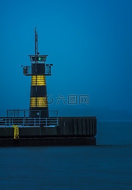 travemünde,nordmole,指路明燈