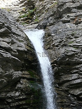 级联,水,mercantour