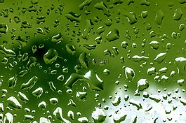 窗格,雨滴,滴水滴