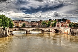 罗马,tiber,桥