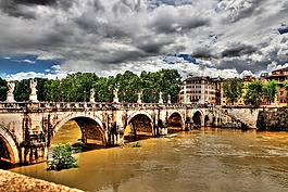罗马,tiber,桥