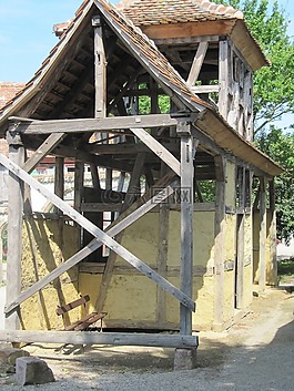 ungersheim 生態(tài)博物館,桁架,外殼