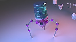 機(jī)器人,waterprovid是,lowpolysc閥