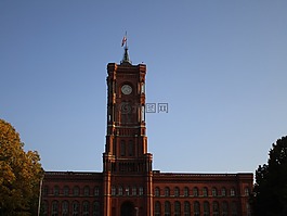 柏林,红色市政厅,大会堂