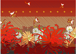 抽象,背景,花