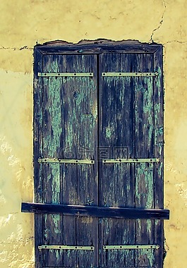 窗口,木,老
